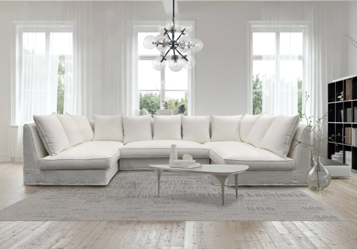 sofa corner white